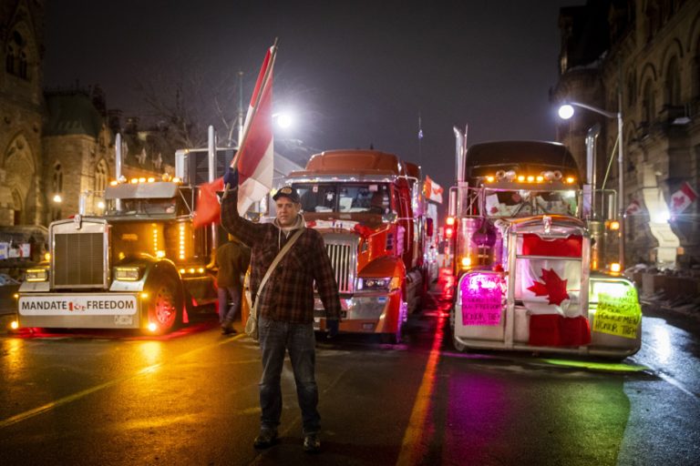 Canada : le convoi de la liberté 2022