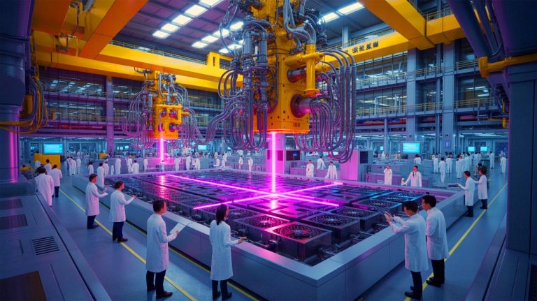 La Chine dévoile son ambition titanesque : ces images satellites révèlent un complexe colossal pour maîtriser la fusion nucléaire d&rsquo;ici 2030