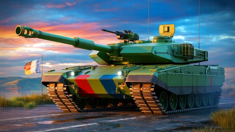 « La France sort l&rsquo;artillerie lourde » : ce char colossal qui menace de changer le visage militaire de l&rsquo;Europe face au Leopard 3 allemand en préparation