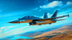 Illustration de la décision stratégique de la Suisse de renoncer aux F-35 américains au profit d'opportunités européennes. Image réalisée par IA.
