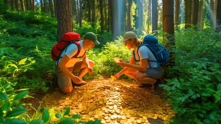Un trésor inestimable découvert : des randonneurs tombent sur 598 pièces d’or d’une valeur de 340 000 € en pleine forêt tchèque, la découverte du siècle