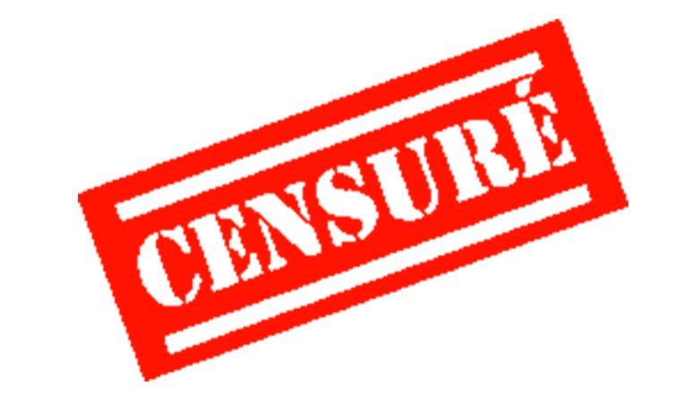 La censure dans la presse française