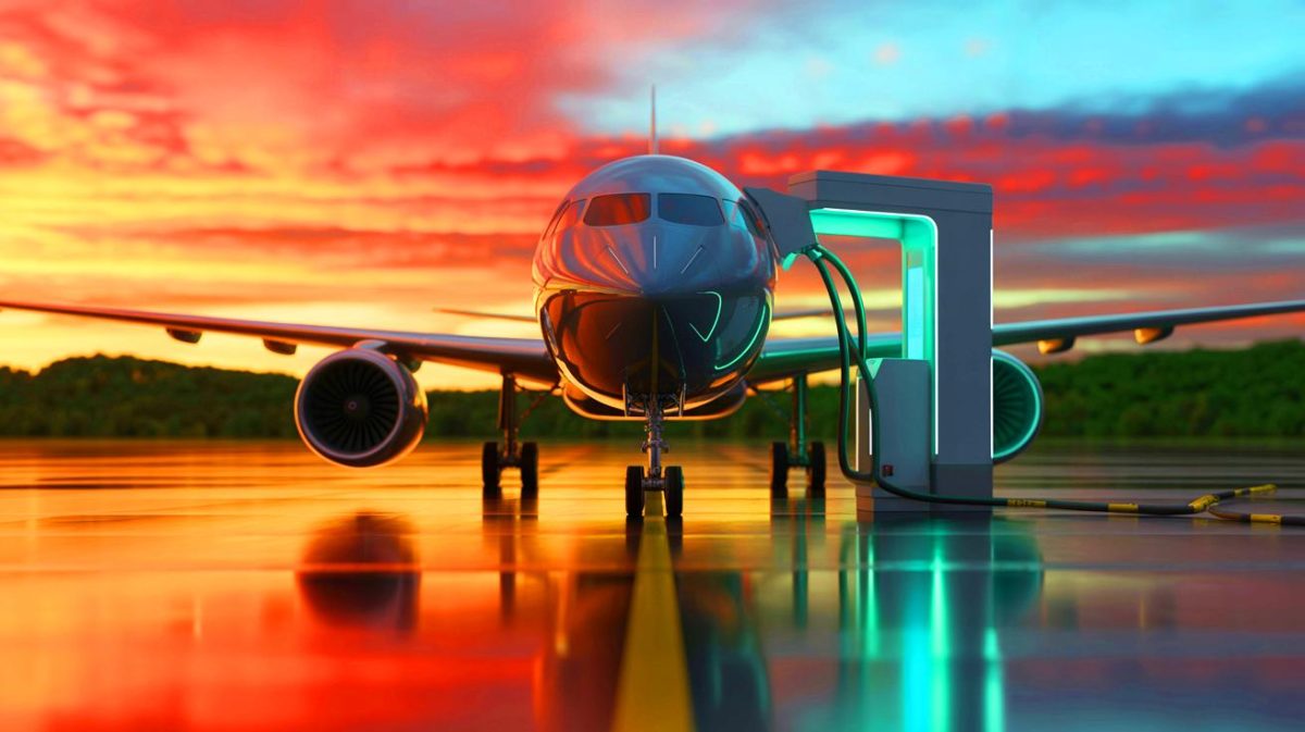« Ce nouveau carburant » : les États-Unis fascinés par une innovation française qui promet un bilan carbone négatif pour les avions Illustration de la collaboration franco-américaine pour le développement d'un carburant d'aviation à bilan carbone négatif.