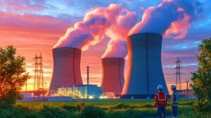 Illustration de la modernisation des turbines du réacteur 5 de la centrale de Kozloduy.