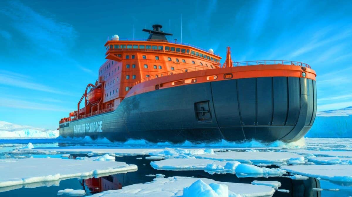 Voici le secret caché des ingénieurs allemands qui bouleverse l’avenir des brise-glaces de manière spectaculaire! Illustration de la nouvelle propulsion azimutale du navire Polarstern pour une exploration polaire durable.