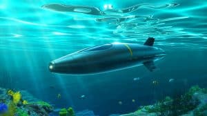 Illustration de Redwing, le premier glider océanique autonome réalisant un tour du monde sous-marin.