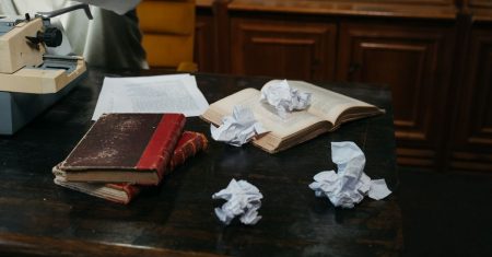 books writing author desk